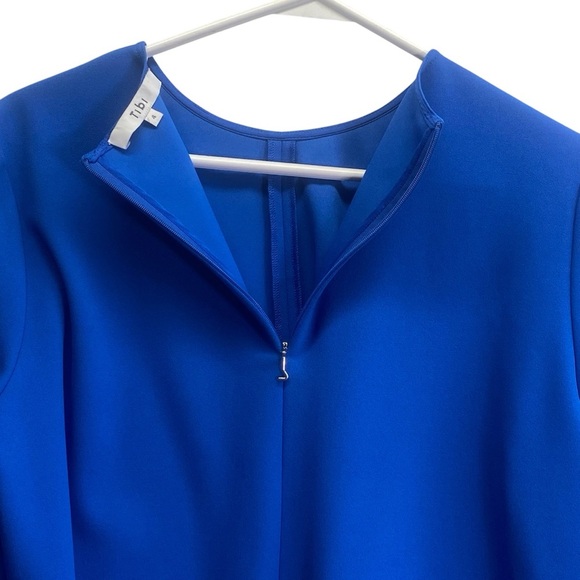 Women’s Tibi Structured Blouse in Blue. Size 4. - Picture 9 of 13